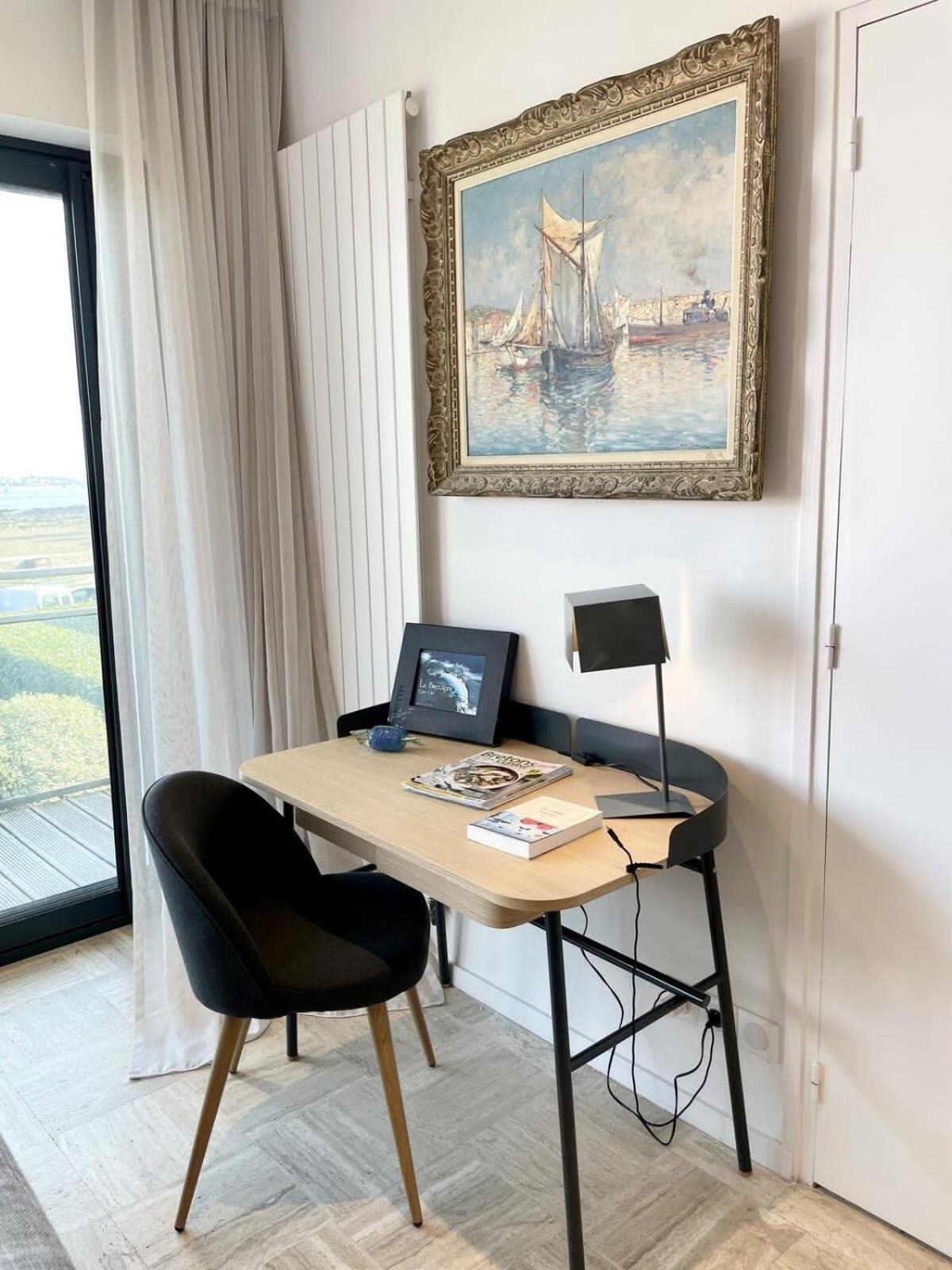 Luxury T3 Neuf De Standing Front De Vue 180 Apartamento Larmor-Plage