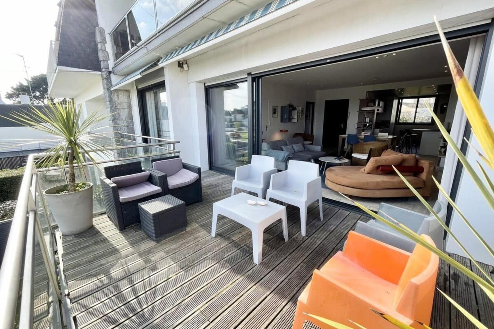 Luxury T3 Neuf De Standing Front De Vue 180 *