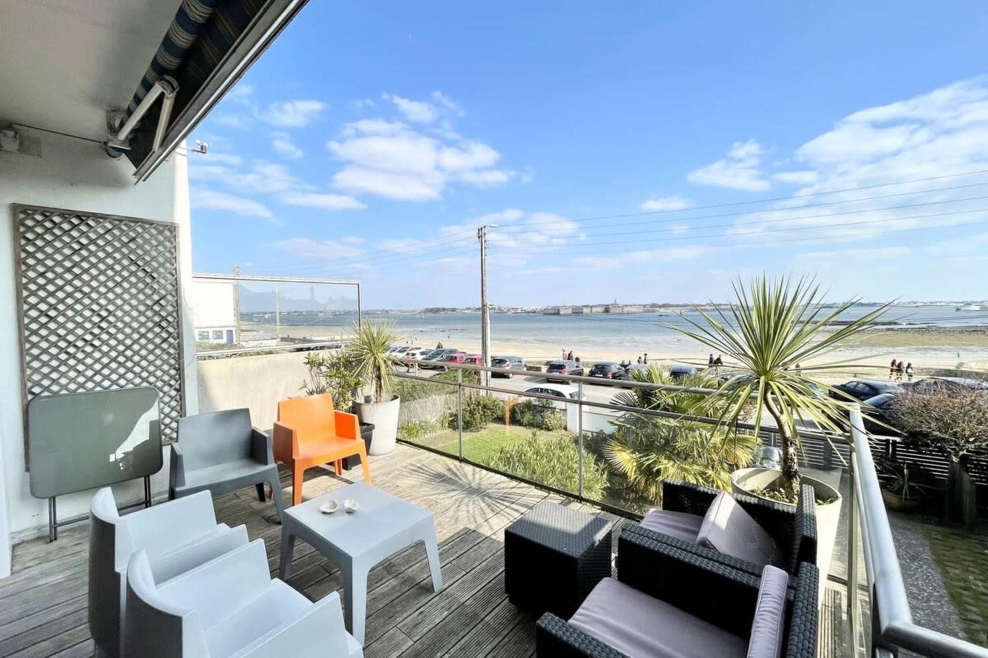 Luxury T3 Neuf De Standing Front De Vue 180 Larmor-Plage