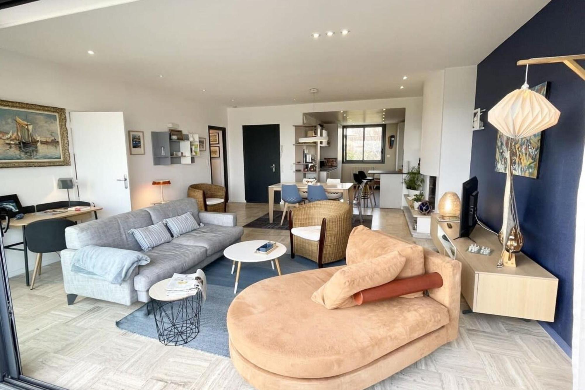 Apartamento Luxury T3 Neuf De Standing Front De Vue 180