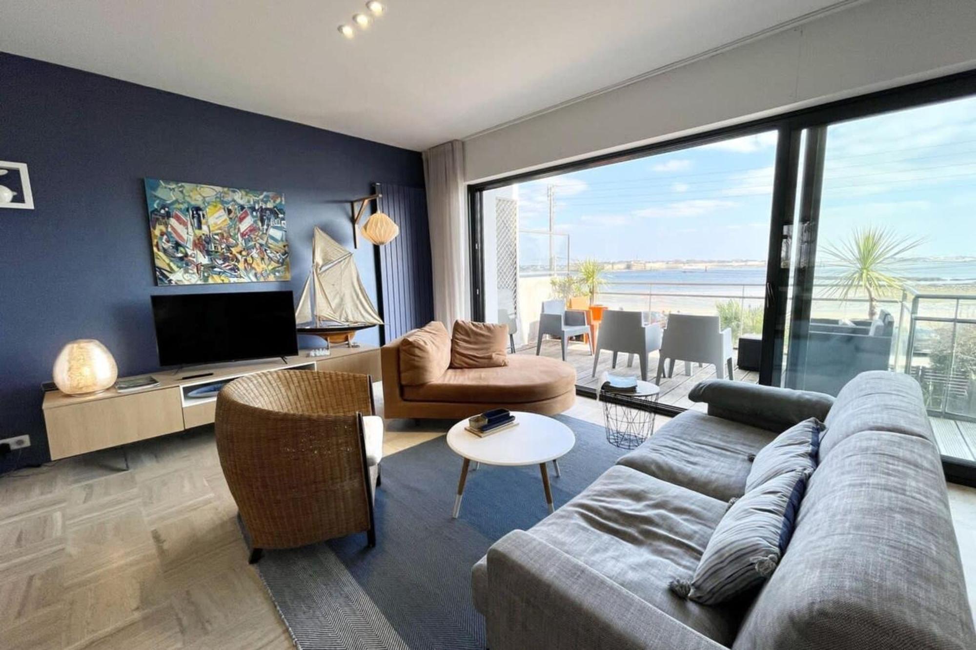Appartement Luxury T3 Neuf De Standing Front De Vue 180 Larmor-Plage