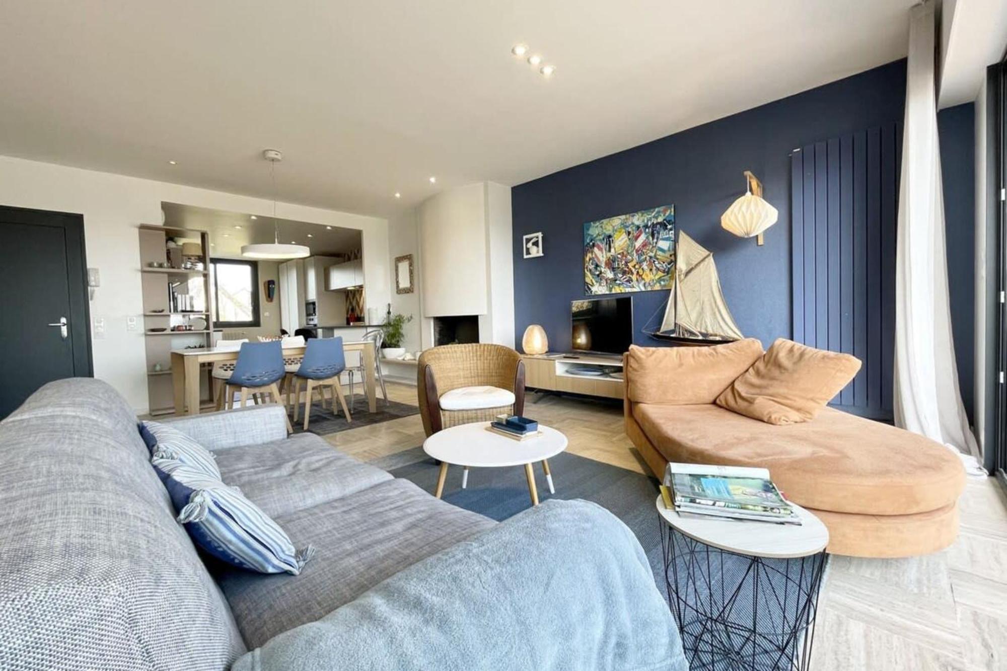 Appartement Luxury T3 Neuf De Standing Front De Vue 180 *