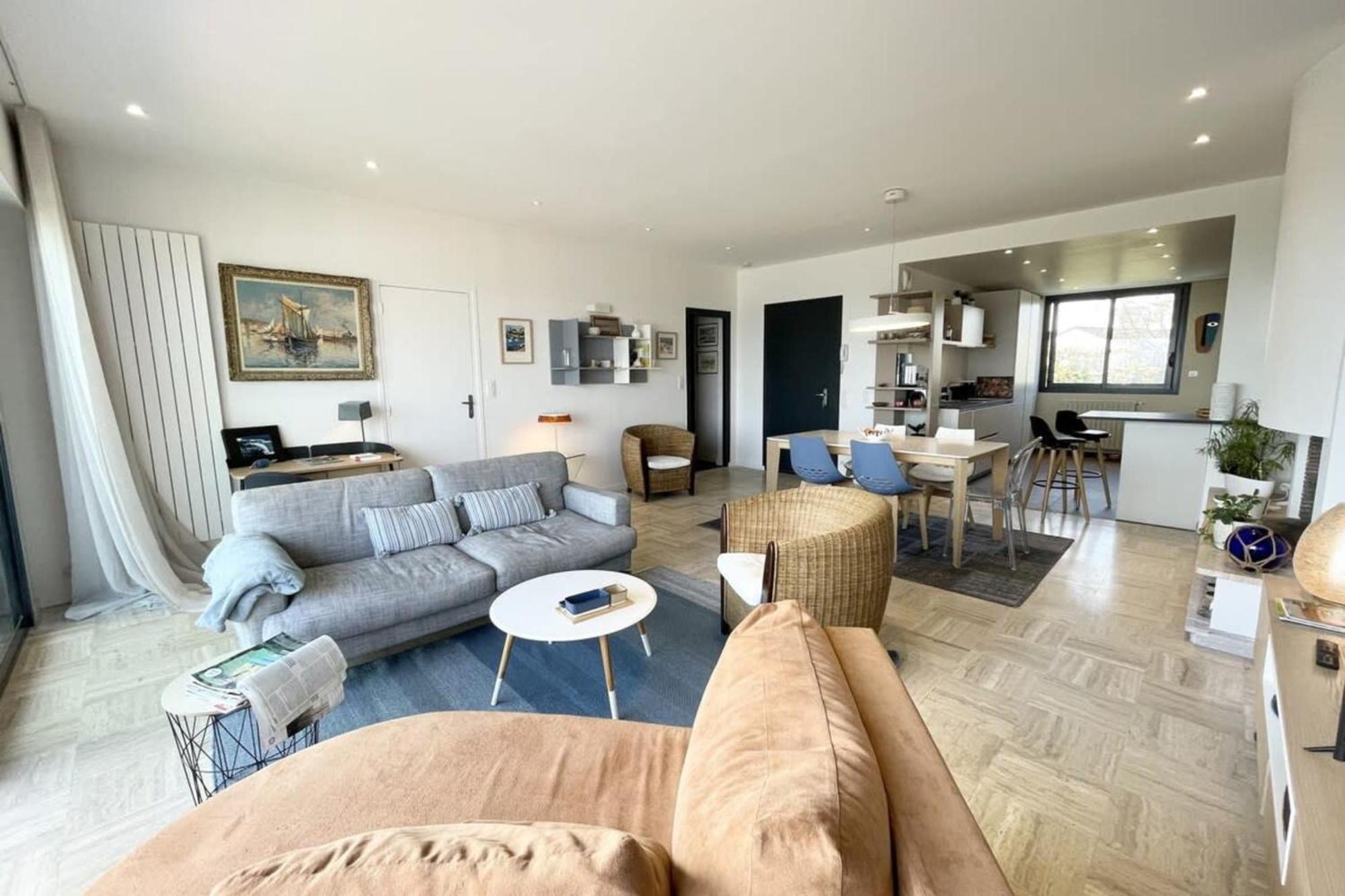 Luxury T3 Neuf De Standing Front De Vue 180 Appartement