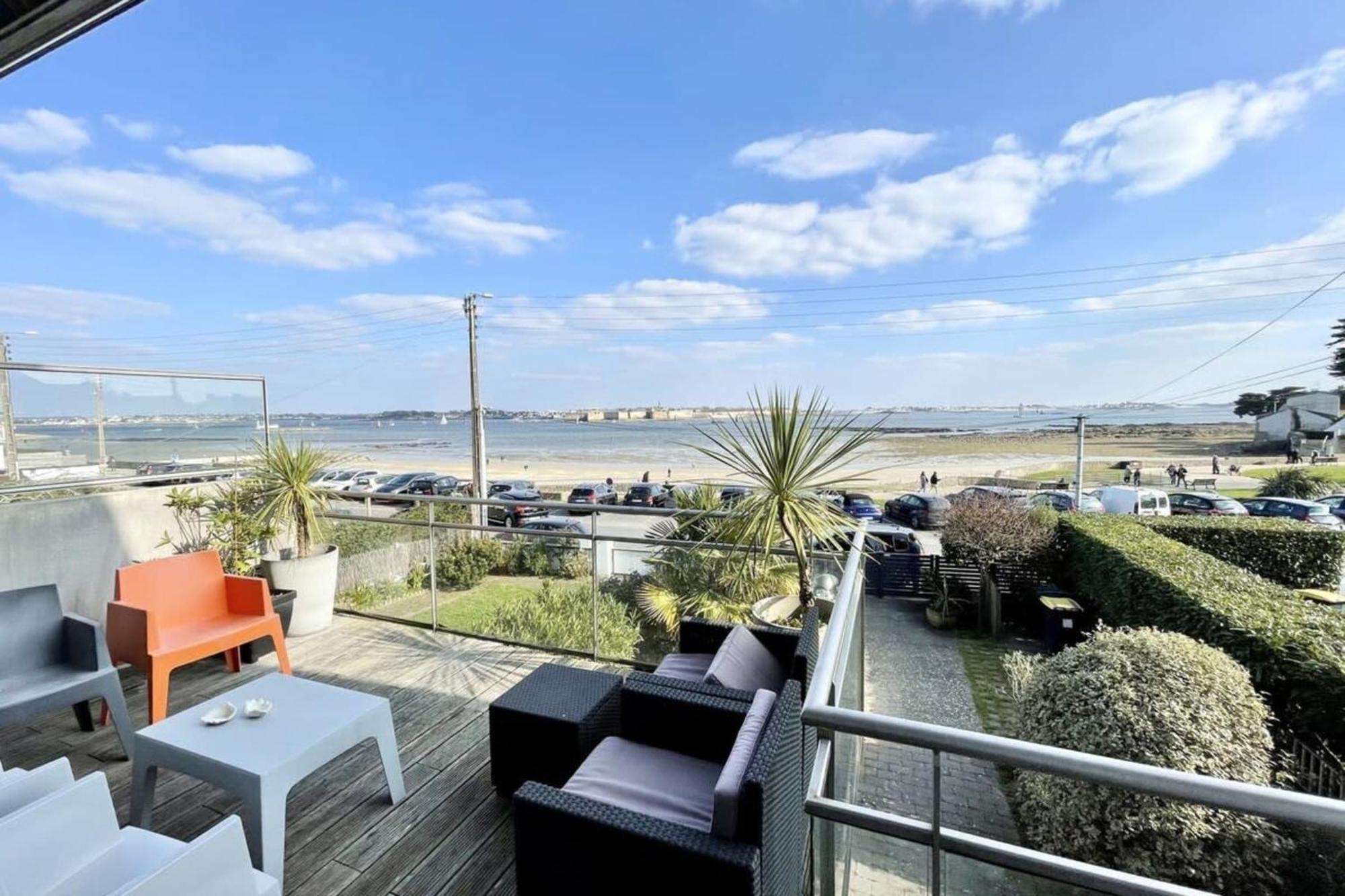 Luxury T3 Neuf De Standing Front De Vue 180 * Larmor-Plage